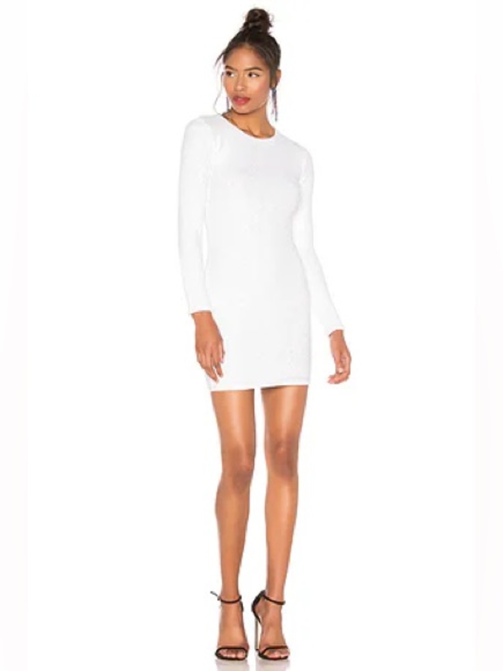 Bailey 44 Heart of Glass Sequin Long Sleeve Mini Dress Size M